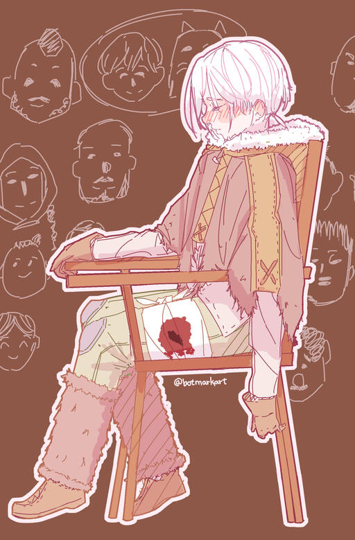 and anime fanart in general (this drawing is from To Your Eternity go watch it)